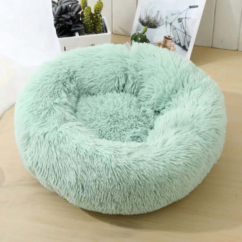 Soft Calming Donut Bed For Dogs & Cats